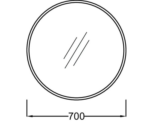 Купить Зеркало 70х70 см золотой Jacob Delafon Odeon Rive Gauche EB1177-GLD в магазине сантехники Santeh-Crystal.ru