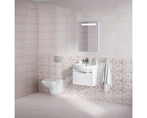 Santeh-Crystal.ru: Зеркало 60х70 см Cersanit Base LU-LED010x60-b-Os Заказать Зеркало 60х70 см Cersanit Base LU-LED010x60-b-Os в магазине сантехники Santeh-Crystal.ru