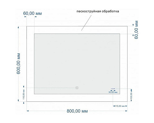 Santeh-Crystal.ru: Зеркало 80х60 см Cersanit Design LU-LED030x80-d-Os Заказать Зеркало 80х60 см Cersanit Design LU-LED030x80-d-Os в магазине сантехники Santeh-Crystal.ru