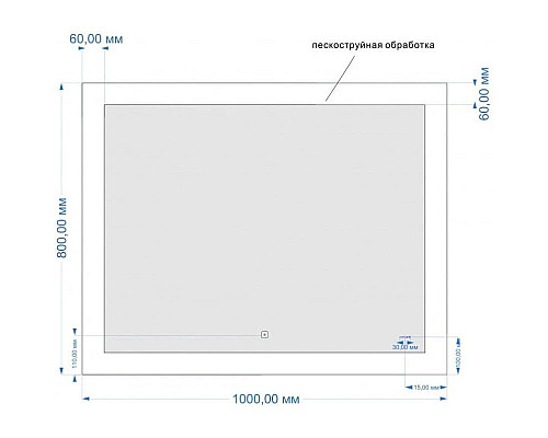 Santeh-Crystal.ru: Зеркало 100х80 см Cersanit Design LU-LED030x100-d-Os Купить Зеркало 100х80 см Cersanit Design LU-LED030x100-d-Os в магазине сантехники Santeh-Crystal.ru