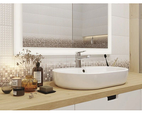 Santeh-Crystal.ru: Зеркало 100х80 см Cersanit Design LU-LED030x100-d-Os Купить Зеркало 100х80 см Cersanit Design LU-LED030x100-d-Os в магазине сантехники Santeh-Crystal.ru