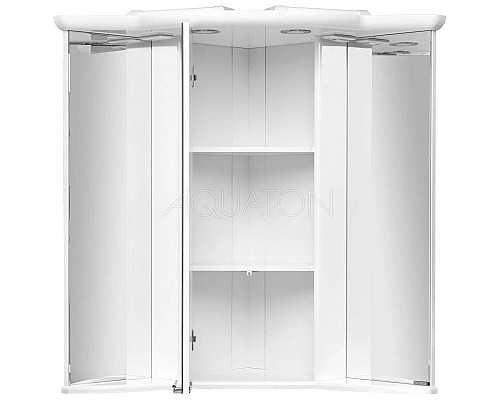 Приобрести Зеркальный шкаф 62х62 см белый Акватон Альтаир 1A042702AR010 в магазине сантехники Santeh-Crystal.ru
