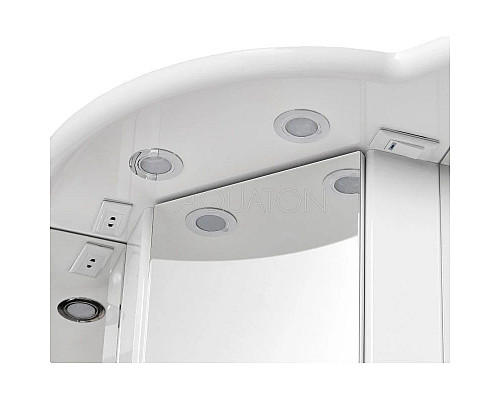 Приобрести Зеркальный шкаф 62х62 см белый Акватон Альтаир 1A042702AR010 в магазине сантехники Santeh-Crystal.ru