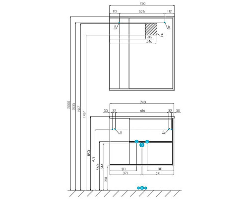 Santeh-Crystal.ru: Зеркальный шкаф 75х85,2 см белый глянец/дуб эврика Акватон Бостон 1A240302BN010 Заказать Зеркальный шкаф 75х85,2 см белый глянец/дуб эврика Акватон Бостон 1A240302BN010 в магазине сантехники Santeh-Crystal.ru