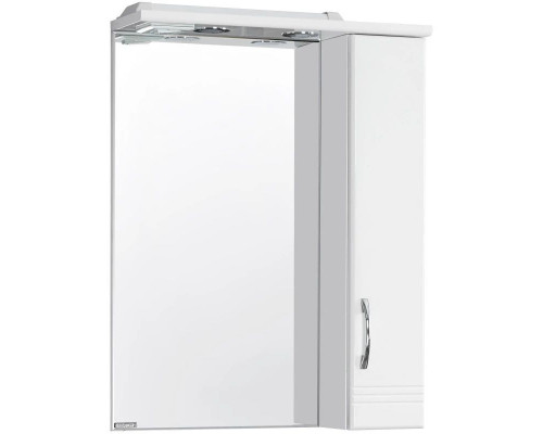 Заказать Зеркальный шкаф 58,6х79,8 см белый глянец R Акватон Онда 1A009802ON01R в магазине сантехники Santeh-Crystal.ru