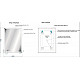 Заказать Зеркало 60х85 см Cersanit Design Pro LU-LED080x60-p-Os в магазине сантехники Santeh-Crystal.ru