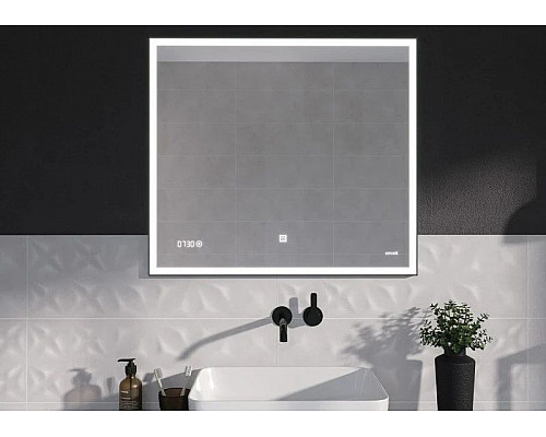 Santeh-Crystal.ru: Зеркало 100х80 см Cersanit Design LU-LED011x100-d-Os Приобрести Зеркало 100х80 см Cersanit Design LU-LED011x100-d-Os в магазине сантехники Santeh-Crystal.ru