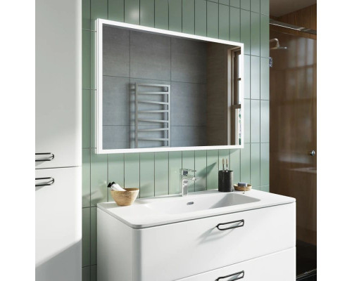 Заказать Зеркало 100х70 см IDDIS Brick BRI1000i98 в магазине сантехники Santeh-Crystal.ru