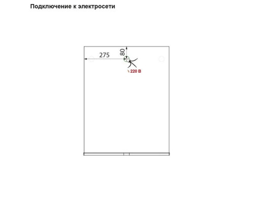 Приобрести Зеркало 50х69,8 см белый глянец IDDIS Custo New NCU50W0i98 в магазине сантехники Santeh-Crystal.ru
