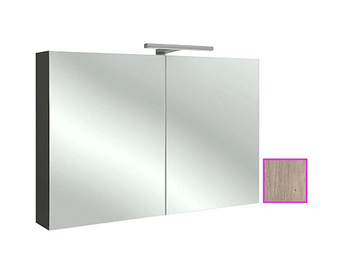 Заказать Зеркальный шкаф квебекский дуб 80х65 см Jacob Delafon Odeon Up EB796RU-E10 в магазине сантехники Santeh-Crystal.ru