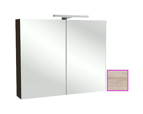 Заказать Зеркальный шкаф серый дуб 70х65 см Jacob Delafon Odeon Up EB786RU-E71 в магазине сантехники Santeh-Crystal.ru