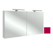 Зеркальный шкаф малиновый 120х65 см Jacob Delafon Odeon Up EB798RU-R3
