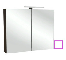 Зеркальный шкаф белый блестящий 70х65 см Jacob Delafon Odeon Up EB786-G1C