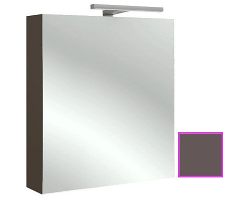 Купить Зеркальный шкаф правосторонний светло-коричневый 60х65 см Jacob Delafon Odeon Up EB795DRU-G80 в магазине сантехники Santeh-Crystal.ru