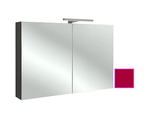 Купить Зеркальный шкаф малиновый 80х65 см Jacob Delafon Reve EB796RU-R3 в магазине сантехники Santeh-Crystal.ru