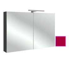 Зеркальный шкаф малиновый 100х65 см Jacob Delafon Reve EB797RU-R3