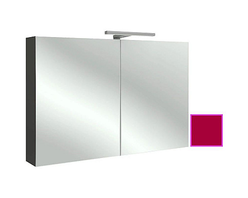 Купить Зеркальный шкаф малиновый 100х65 см Jacob Delafon Reve EB797RU-R3 в магазине сантехники Santeh-Crystal.ru