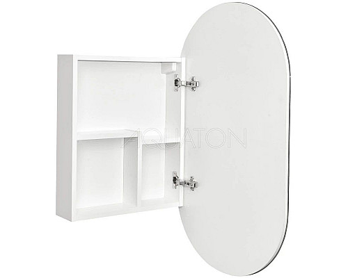 Santeh-Crystal.ru: Зеркальный шкаф 50х90 см белый глянец R Акватон Оливия 1A254502OL010 Купить Зеркальный шкаф 50х90 см белый глянец R Акватон Оливия 1A254502OL010 в магазине сантехники Santeh-Crystal.ru