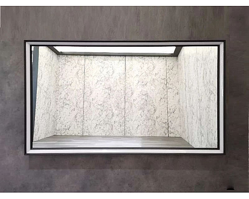 Заказать Зеркало 100х70 см Esbano ES-3848 KDB в магазине сантехники Santeh-Crystal.ru