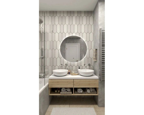 Заказать Зеркало 80х80 см Art&Max Sanremo AM-San-800-DS-F в магазине сантехники Santeh-Crystal.ru