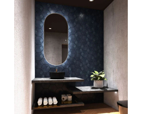 Приобрести Зеркало 70х150 см Art&Max Bari AM-Bar-700-1500-DS-F в магазине сантехники Santeh-Crystal.ru