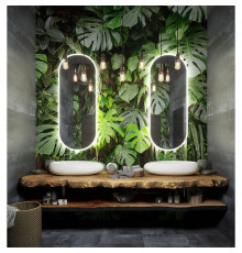 Зеркало 70х150 см Art&Max Bari AM-Bar-700-1500-DS-F-White