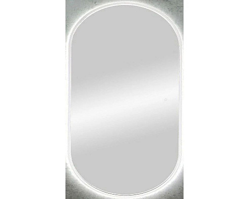 Купить Зеркало 70х120 см Art&Max Bari AM-Bar-700-1200-DS-F-White в магазине сантехники Santeh-Crystal.ru