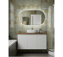 Зеркало 70х120 см Art&Max Bari AM-Bar-700-1200-DS-F-White