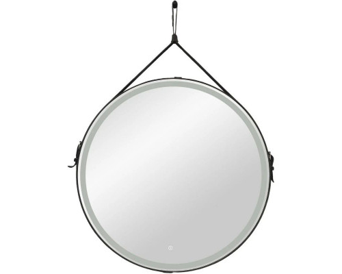 Купить Зеркало 65х65 см Art&Max Milan AM-Mil-650-DS-F-Nero в магазине сантехники Santeh-Crystal.ru