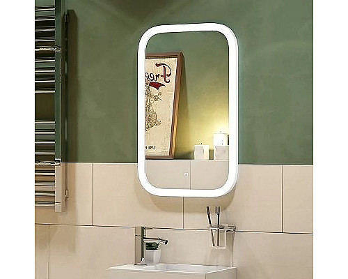 Купить Зеркало 40х70 см Art&Max Bianchi AM-Bianchi-400-700-DS-F в магазине сантехники Santeh-Crystal.ru