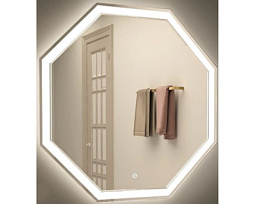 Приобрести Зеркало 70х70 см Art&Max Argo AM-Arg-700-700-DS-F в магазине сантехники Santeh-Crystal.ru