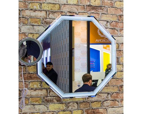 Приобрести Зеркало 70х70 см Art&Max Argo AM-Arg-700-700-DS-F в магазине сантехники Santeh-Crystal.ru