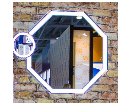 Купить Зеркало 80х80 см Art&Max Argo AM-Arg-800-800-DS-F в магазине сантехники Santeh-Crystal.ru