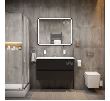 Зеркало 100х80 см Art&Max Genova AM-Gen-1000-800-DS-F