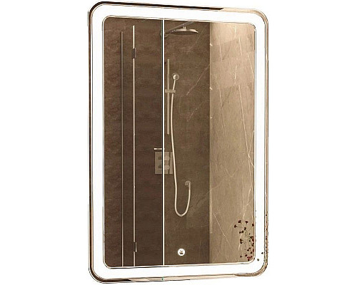 Купить Зеркало 50х80 см Art&Max Vita AM-Vit-500-800-DS-F в магазине сантехники Santeh-Crystal.ru