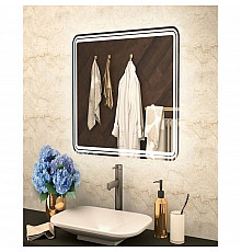 Зеркало 80х80 см Art&Max Tito AM-Tit-800-800-DS-F