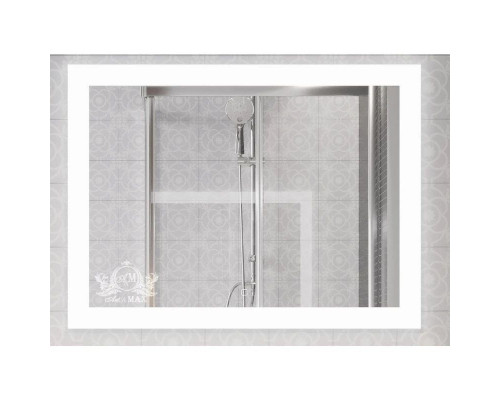 Купить Зеркало 100х70 см Art&Max Soli AM-Sol-1000-700-DS-F-H в магазине сантехники Santeh-Crystal.ru