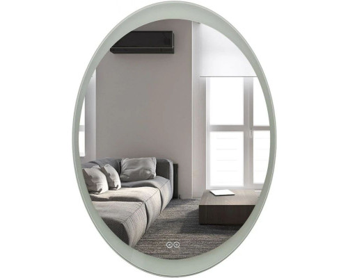 Заказать Зеркало 57х77 см Art&Max Ovale AM-Ova-570-770-DS-F-H в магазине сантехники Santeh-Crystal.ru