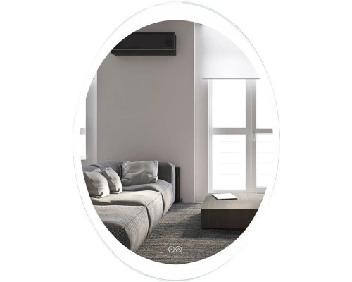 Купить Зеркало 60х105 см Art&Max Ovale AM-Ova-600-1050-DS-F-H в магазине сантехники Santeh-Crystal.ru