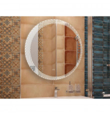 Зеркало 77х77 см Art&Max Sculpture AM-Scu-D770-DS-F-H