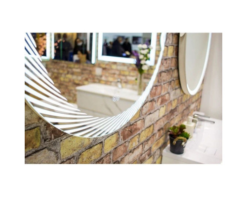 Купить Зеркало 77х77 см Art&Max Sculpture AM-Scu-D770-DS-F-H в магазине сантехники Santeh-Crystal.ru