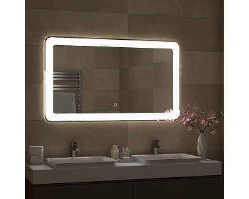 Купить Зеркало 120х80 см Art&Max Latina AM-Lat-1200-800-DS-F в магазине сантехники Santeh-Crystal.ru