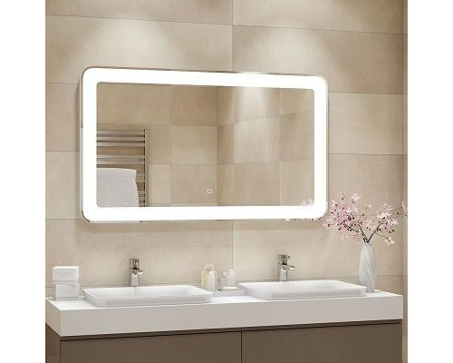 Купить Зеркало 120х80 см Art&Max Latina AM-Lat-1200-800-DS-F в магазине сантехники Santeh-Crystal.ru