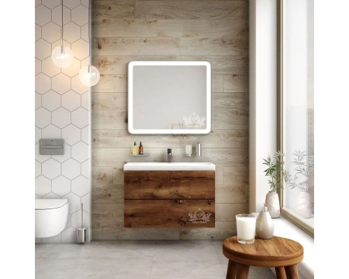 Заказать Зеркало 90х80 см Art&Max Latina AM-Lat-900-800-DS-F в магазине сантехники Santeh-Crystal.ru