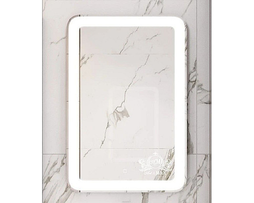 Приобрести Зеркало 50х80 см Art&Max Latina AM-Lat-500-800-DS-F в магазине сантехники Santeh-Crystal.ru