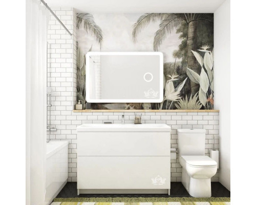 Заказать Зеркало 120х80 см Art&Max Latina AM-Lat-1200-800-DS-F-X3 в магазине сантехники Santeh-Crystal.ru