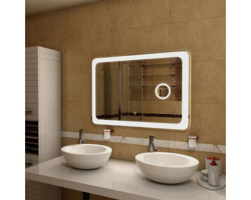 Заказать Зеркало 100х80 см Art&Max Latina AM-Lat-1000-800-DS-F-X3 в магазине сантехники Santeh-Crystal.ru