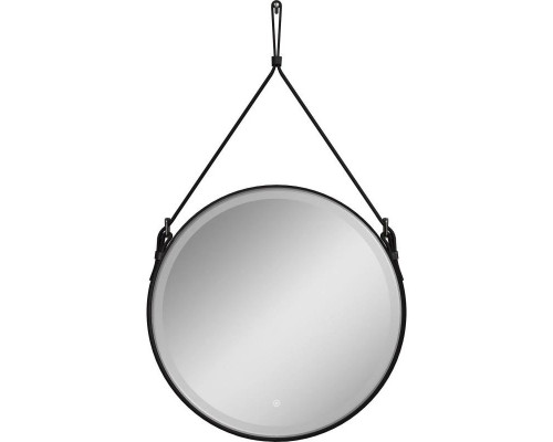 Заказать Зеркало 80х80 см Art&Max Milan AM-Mil-800-DS-F-Nero в магазине сантехники Santeh-Crystal.ru