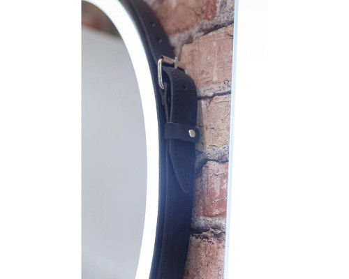 Заказать Зеркало 80х80 см Art&Max Milan AM-Mil-800-DS-F-Nero в магазине сантехники Santeh-Crystal.ru