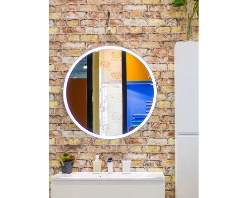 Купить Зеркало 80х80 см Art&Max Milan AM-Mil-800-DS-F в магазине сантехники Santeh-Crystal.ru